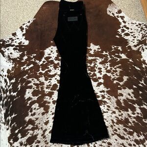 Wrangler Black Velvet Pants